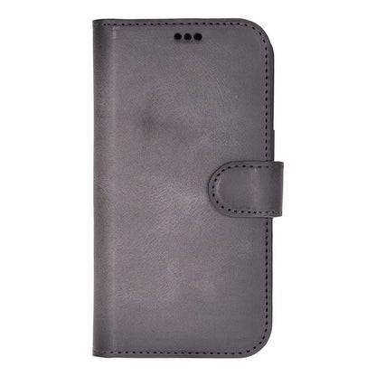 iPhone 17 Leather Wallet Case Detachable RFID MagSafe – Magic Series Mizuri Leather