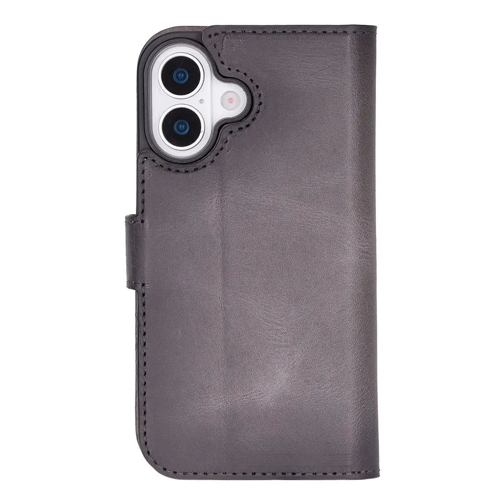 iPhone 17 Leather Wallet Case Detachable RFID MagSafe – Magic Series Mizuri Leather