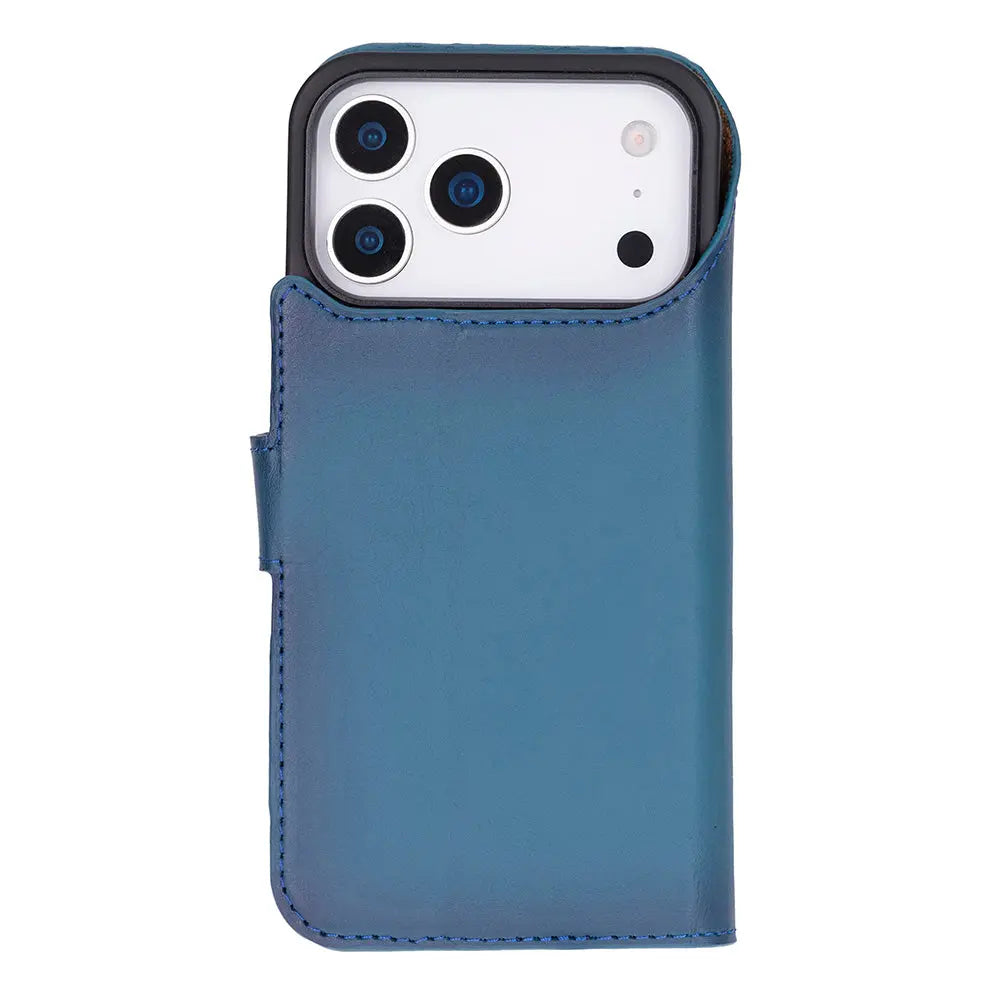 iPhone 17 Pro Max Leather Wallet Case Detachable RFID MagSafe – Magic Series Mizuri Leather