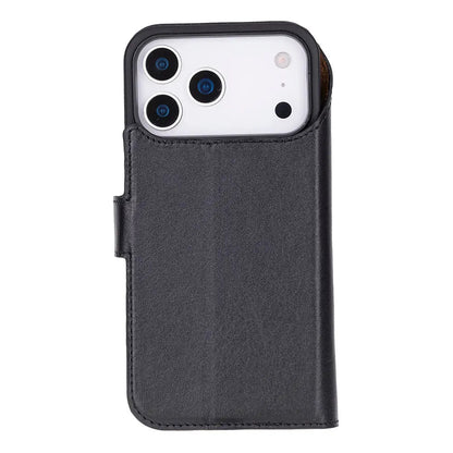 iPhone 17 Pro Leather Wallet Case Detachable RFID MagSafe – Magic Series Mizuri Leather