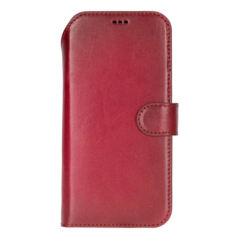 iPhone 17 Pro Leather Wallet Case Detachable RFID MagSafe – Magic Series Mizuri Leather