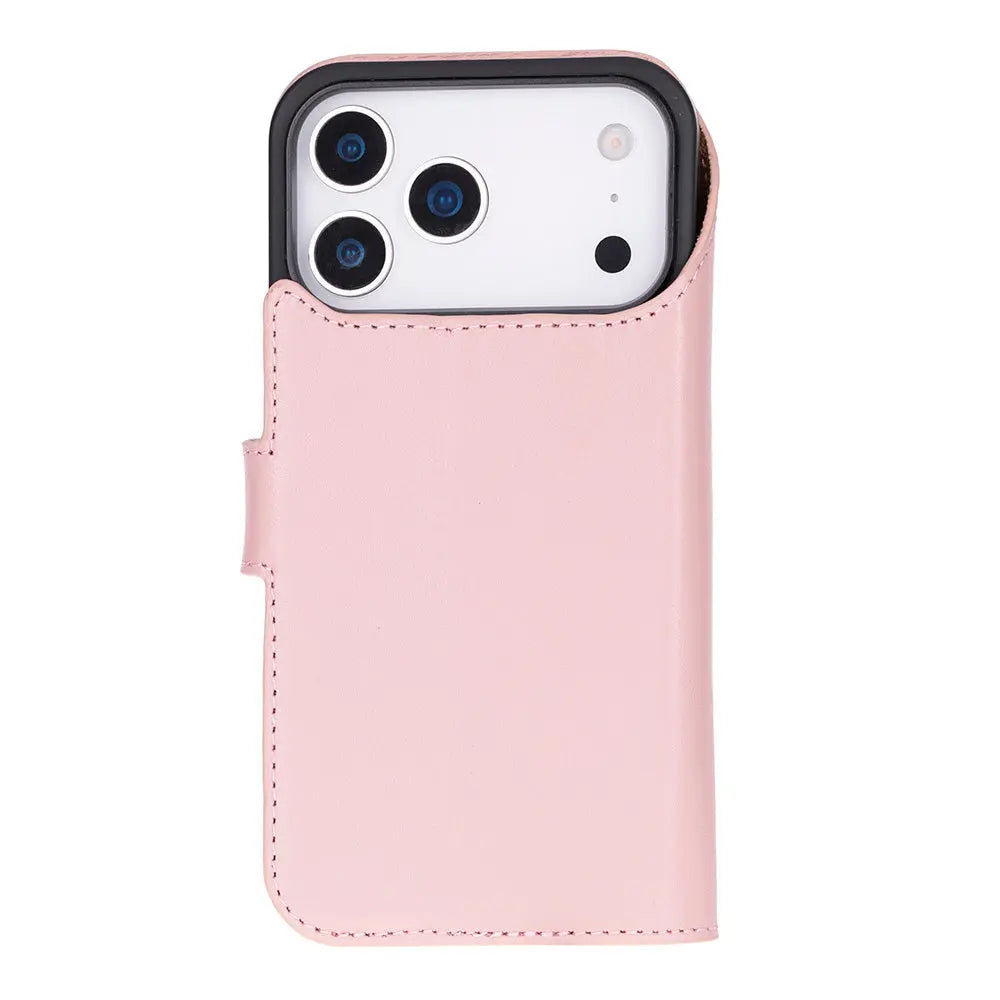 iPhone 17 Pro Max Leather Wallet Case Detachable RFID MagSafe – Magic Series Mizuri Leather