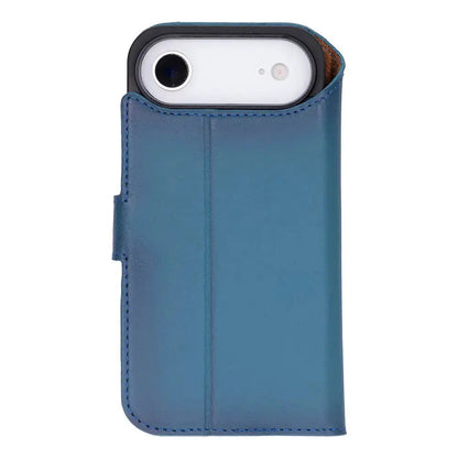 iPhone 17 Air Leather Wallet Case Detachable RFID MagSafe – Magic Series Mizuri Leather