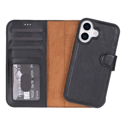 iPhone 17 Leather Wallet Case Detachable RFID MagSafe – Magic Series Mizuri Leather