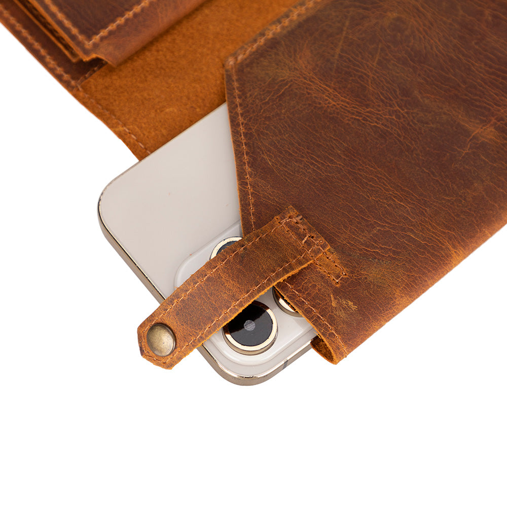 Bologna Leather Universal Wallet Mizuri Leather