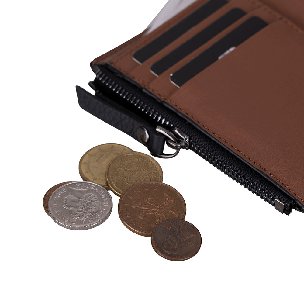 Elba Leather Women's Wallet Mizuri Leather