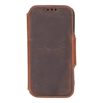 iPhone 16 Pro Max Genuine Leather Folio Case – Firenze Series Mizuri Leather