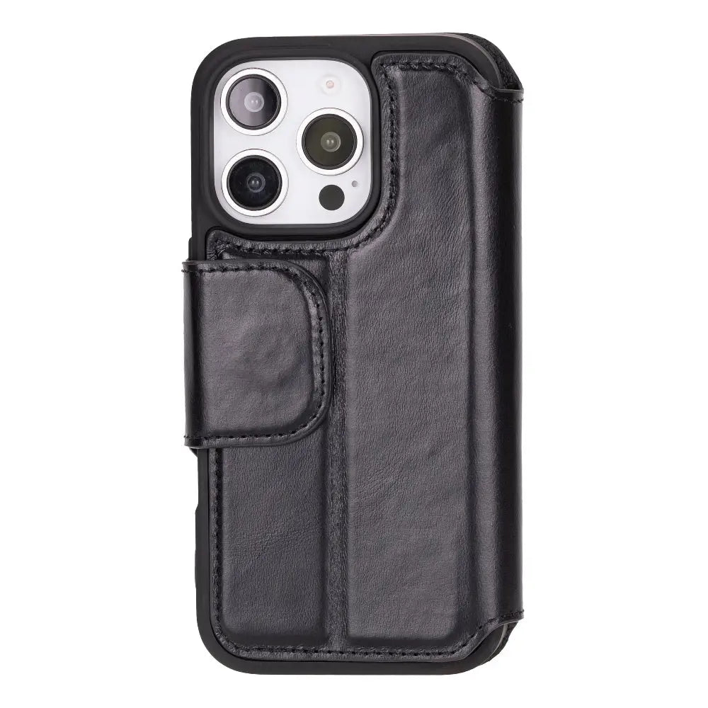 iPhone 16 Pro Max Genuine Leather Folio Case – Firenze Series Mizuri Leather