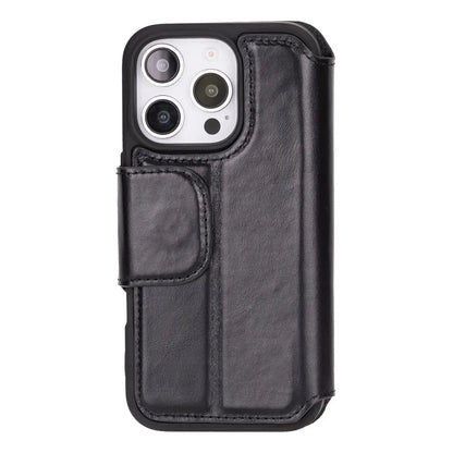 iPhone 16 Pro Max Genuine Leather Folio Case – Firenze Series Mizuri Leather