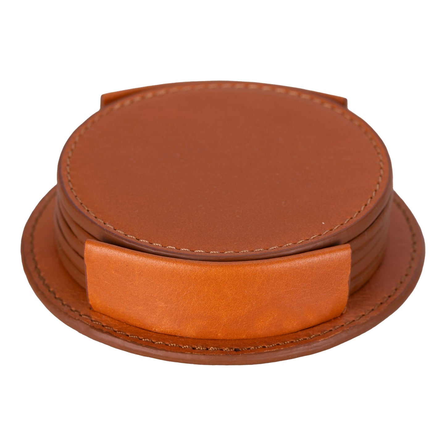 Divine Cup Leather Coaster Set Mizuri Leather
