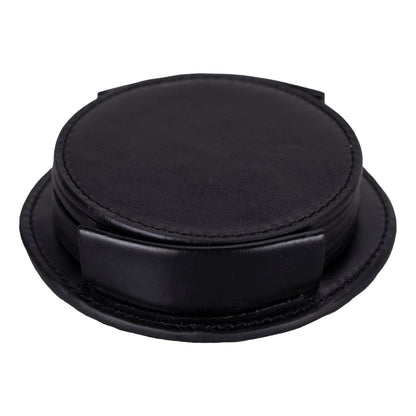 Divine Cup Leather Coaster Set Mizuri Leather