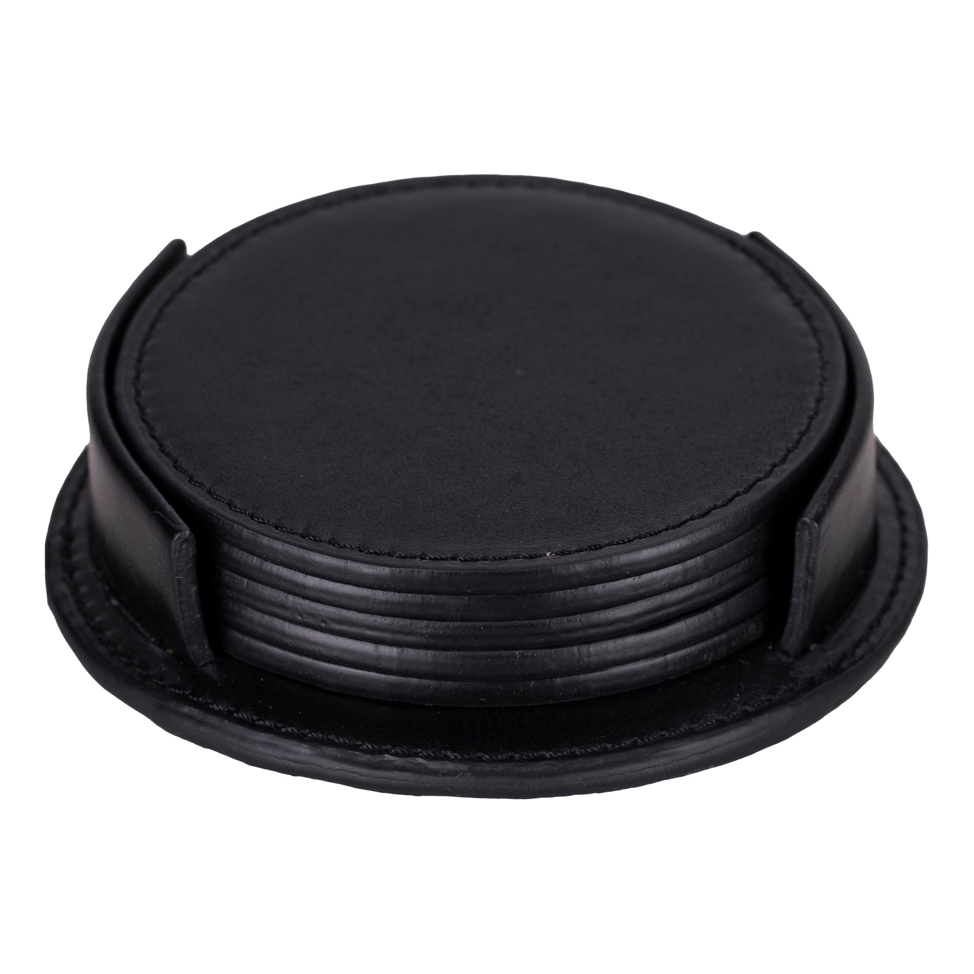 Divine Cup Leather Coaster Set Mizuri Leather