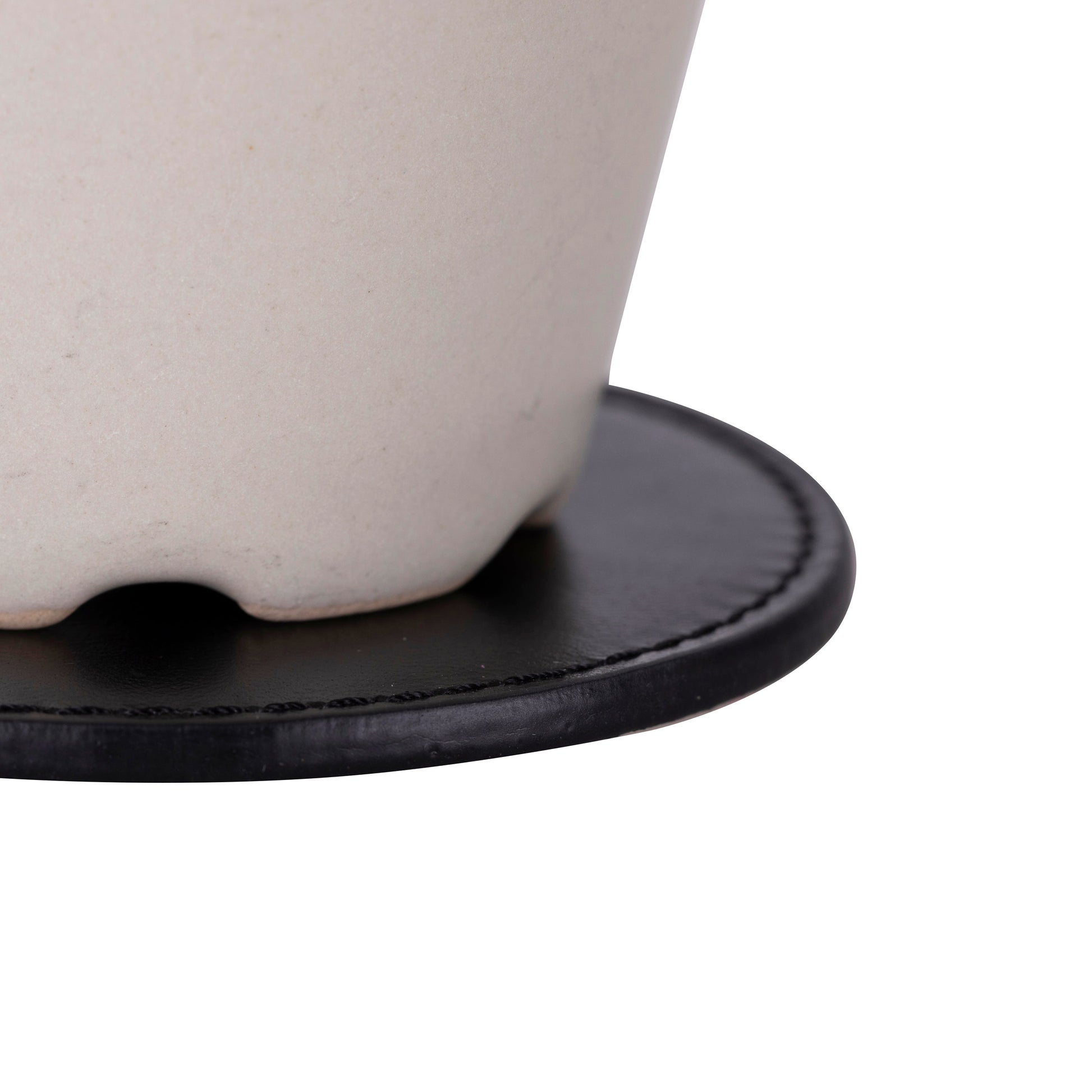 Divine Cup Leather Coaster Set Mizuri Leather