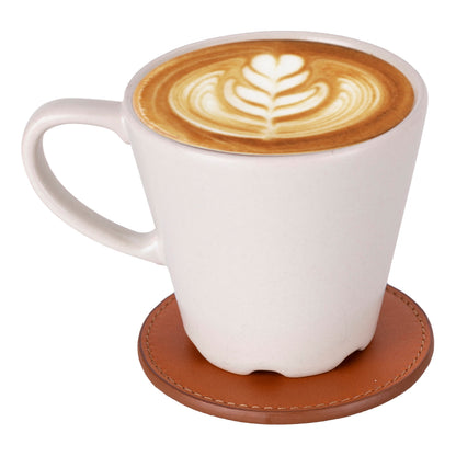 Divine Cup Leather Coaster Set Mizuri Leather