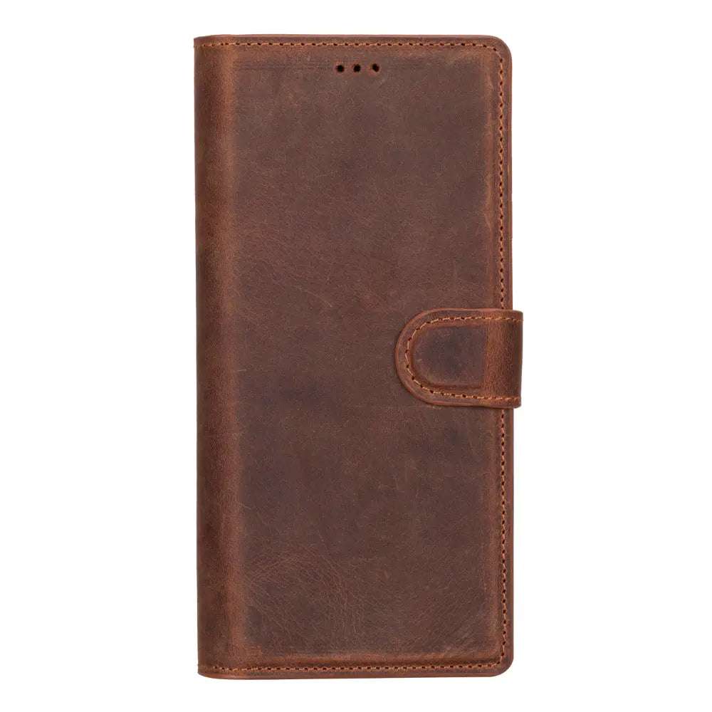 Samsung Galaxy S25 Ultra Leather Wallet Case Detachable RFID – Magic Mizuri Leather