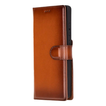 Samsung Galaxy S25 Ultra Leather Wallet Case Detachable RFID – Magic Mizuri Leather