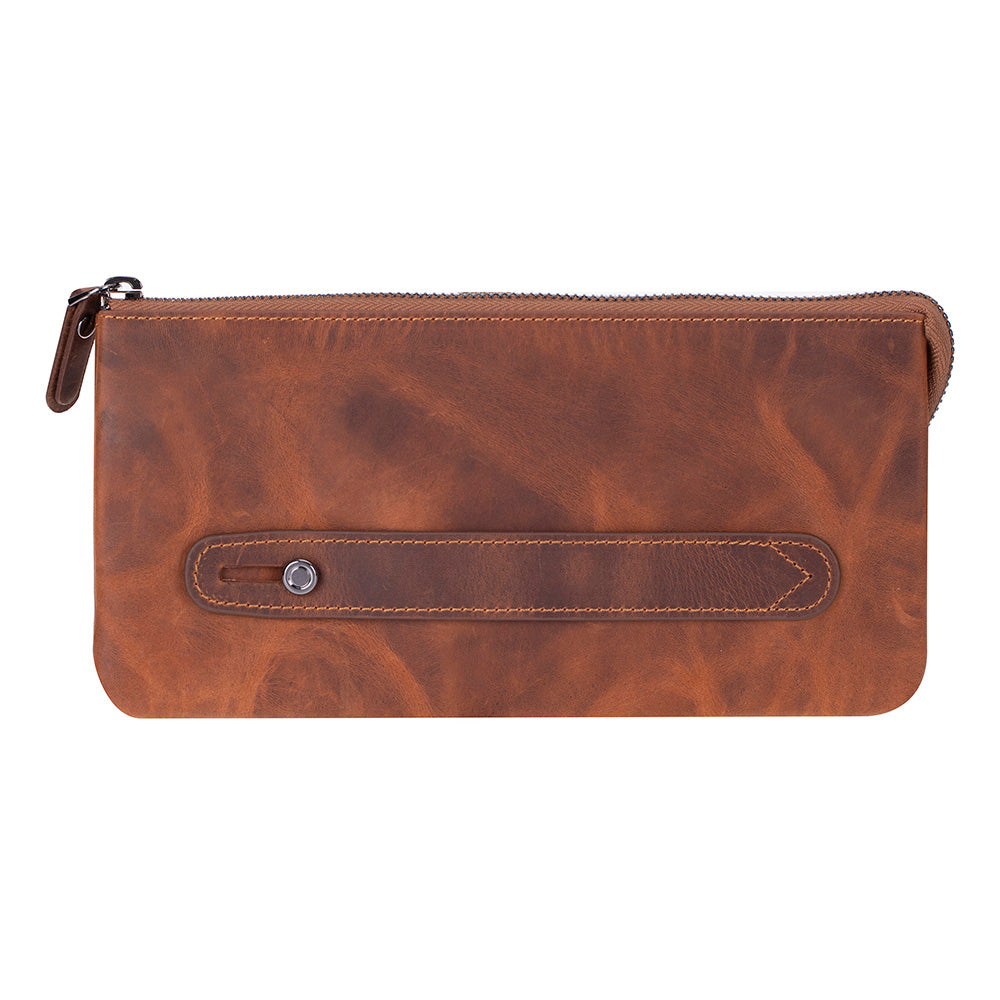 Majeste Leather Clutch Bag Mizuri Leather