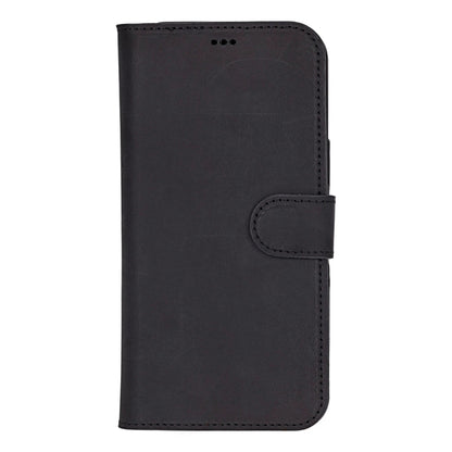 iPhone 16 Pro Leather Wallet Case Detachable RFID MagSafe – Liluri Series Mizuri Leather