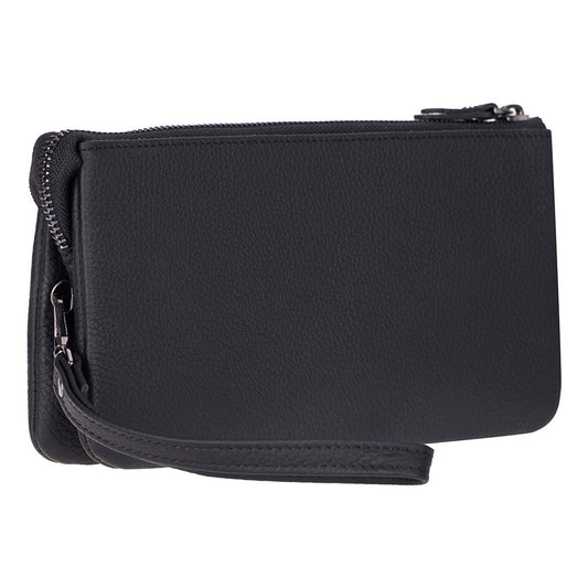 Majeste Leather Clutch Bag Mizuri Leather