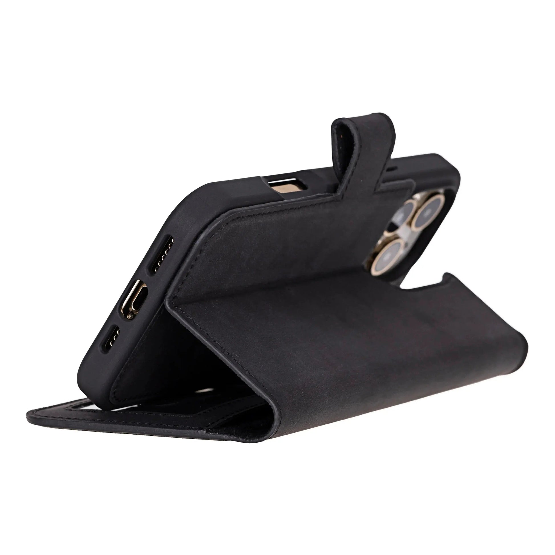 iPhone 16 Pro Leather Wallet Case Detachable RFID MagSafe – Liluri Series Mizuri Leather