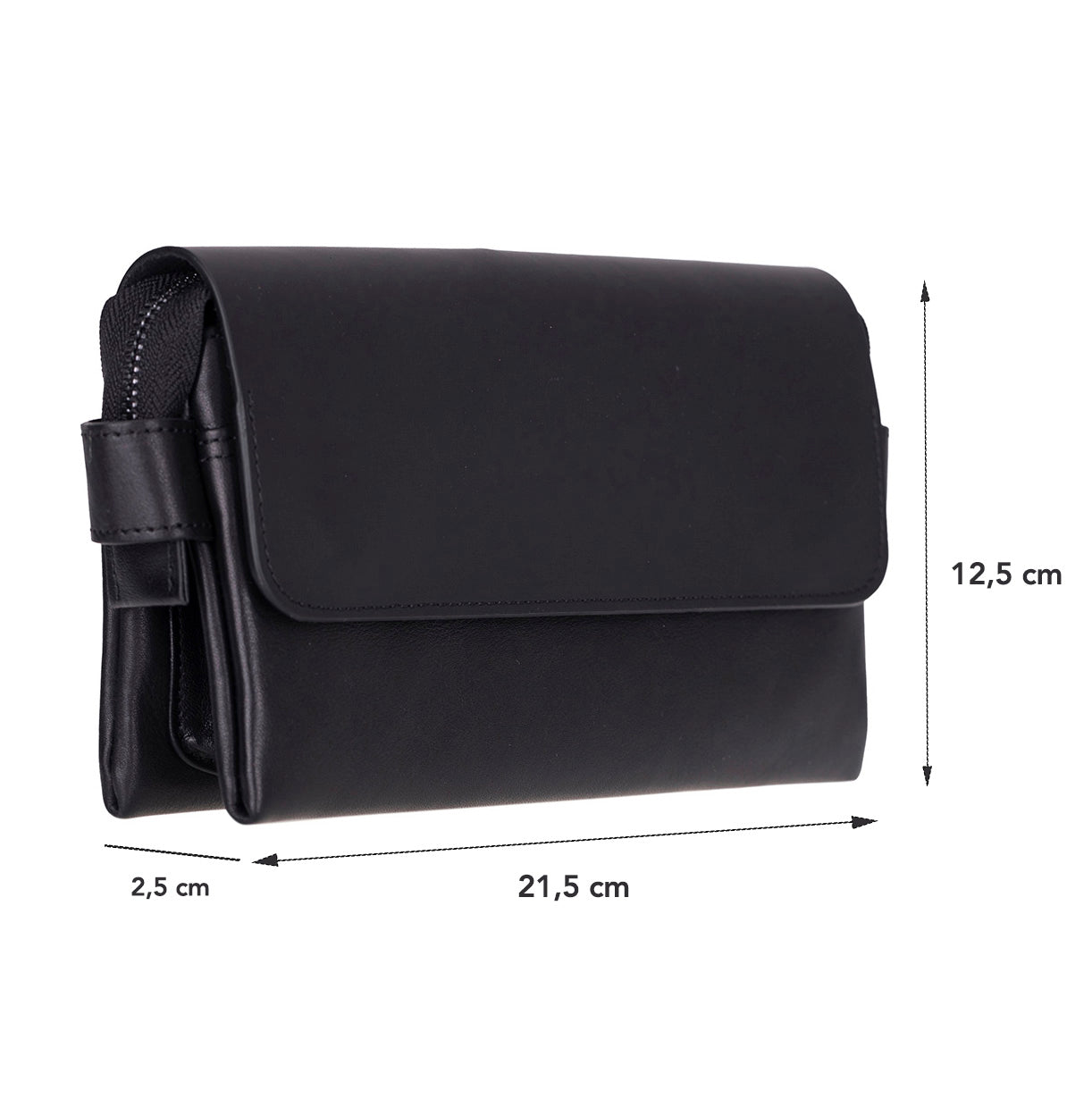 Prestige Leather Clutch Bag Mizuri Leather