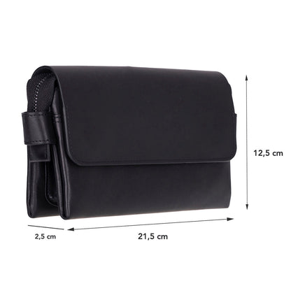Prestige Leather Clutch Bag Mizuri Leather
