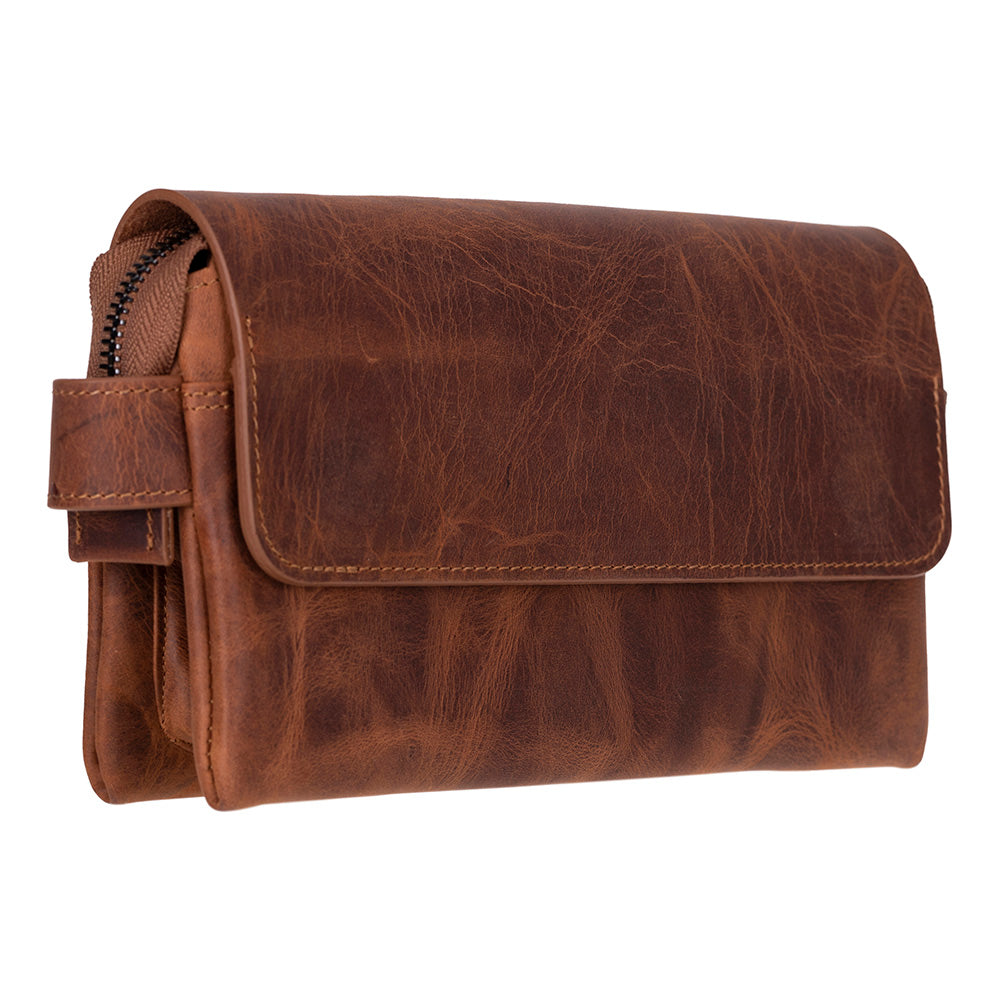 Prestige Leather Clutch Bag Mizuri Leather