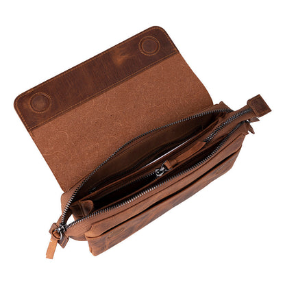 Prestige Leather Clutch Bag Mizuri Leather