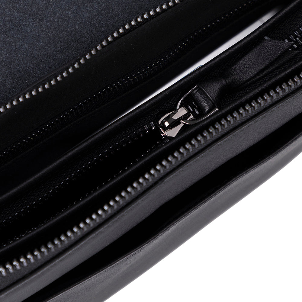 Prestige Leather Clutch Bag Mizuri Leather