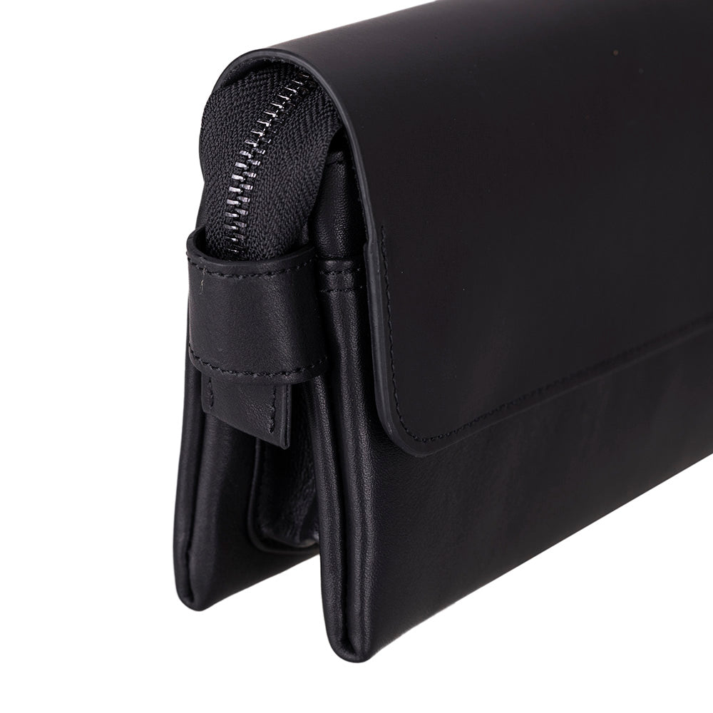 Prestige Leather Clutch Bag Mizuri Leather