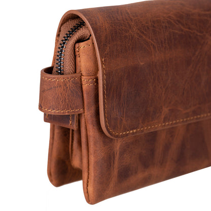 Prestige Leather Clutch Bag Mizuri Leather