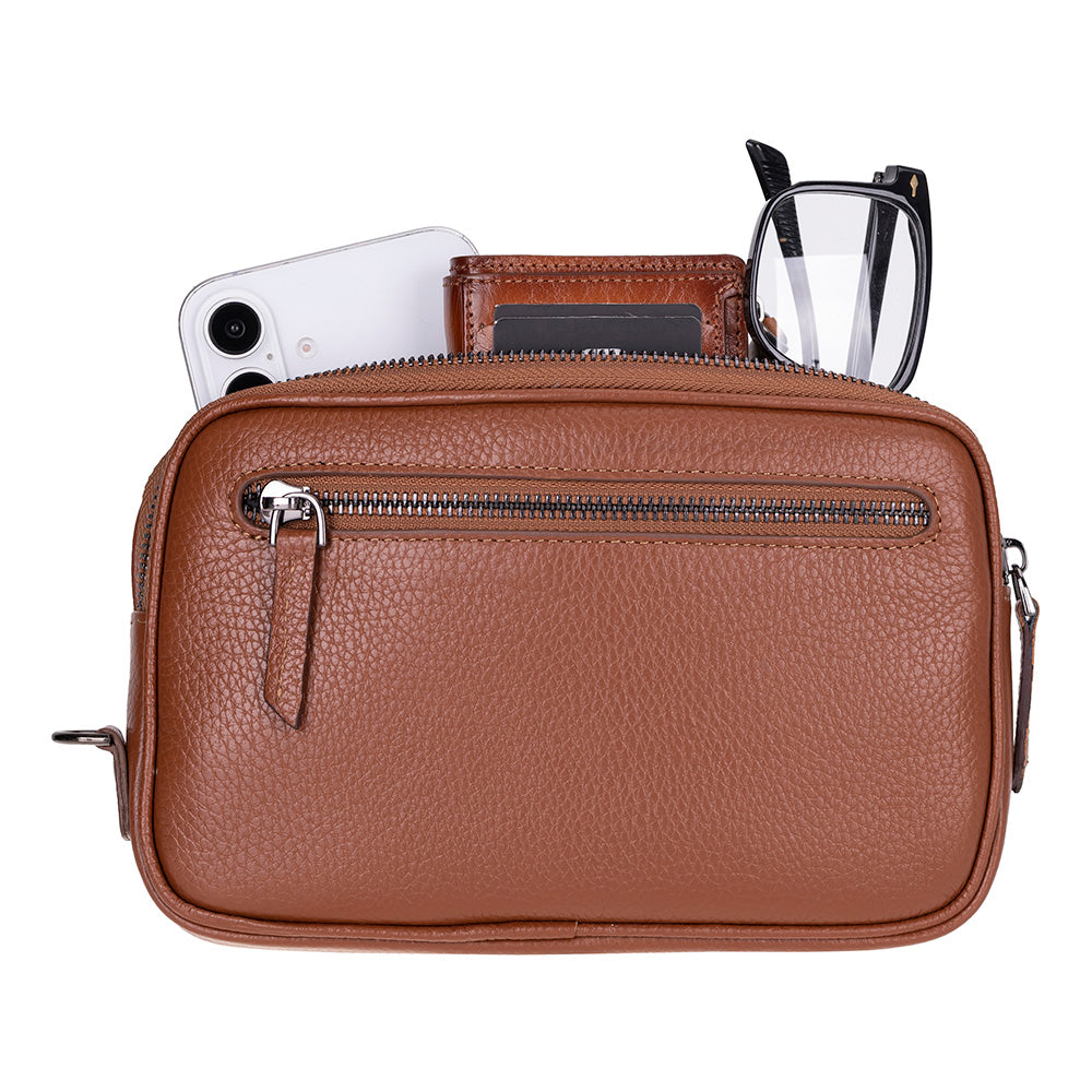 Noma Leather Clutch Bag Mizuri Leather