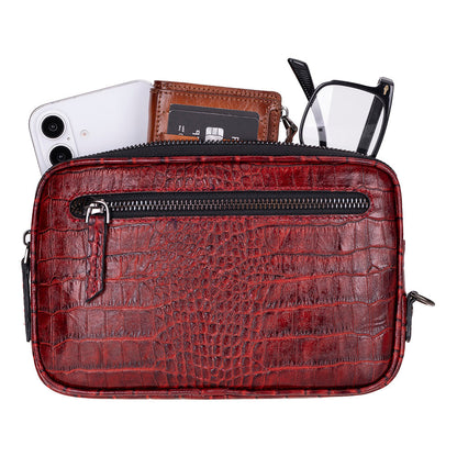 Noma Leather Clutch Bag Mizuri Leather