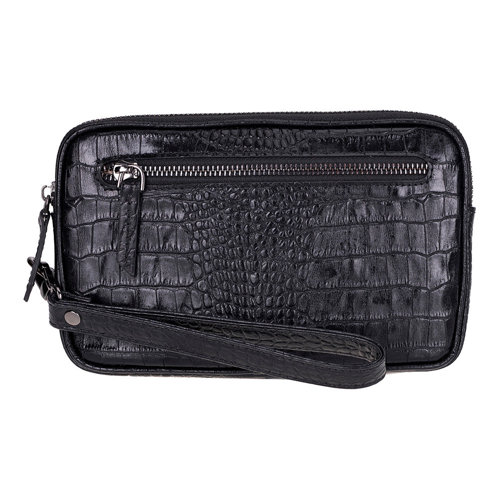 Noma Leather Clutch Bag Mizuri Leather