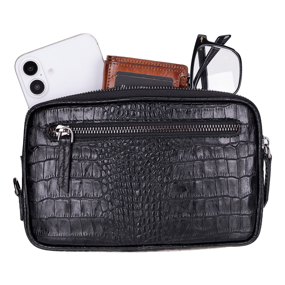 Noma Leather Clutch Bag Mizuri Leather