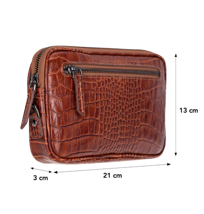 Noma Leather Clutch Bag Mizuri Leather