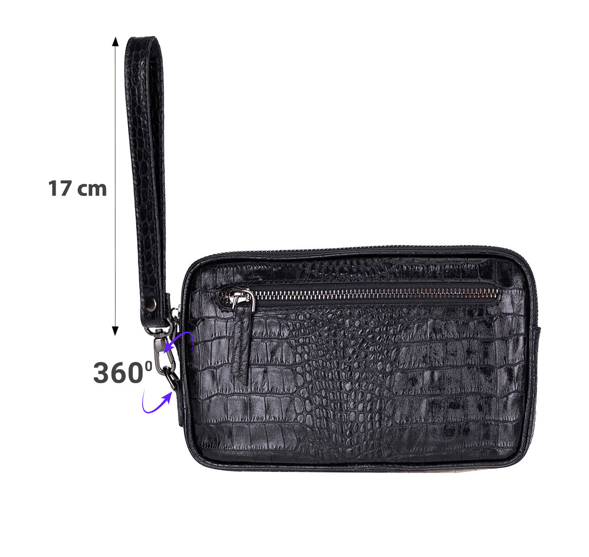 Noma Leather Clutch Bag Mizuri Leather