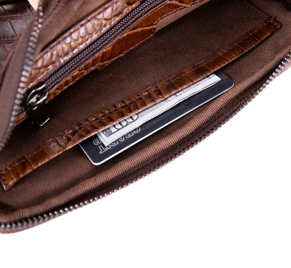 Noma Leather Clutch Bag Mizuri Leather