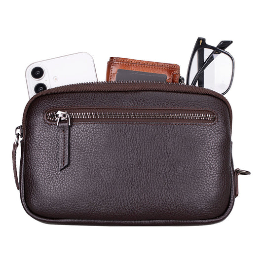 Noma Leather Clutch Bag Mizuri Leather