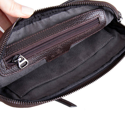 Noma Leather Clutch Bag Mizuri Leather