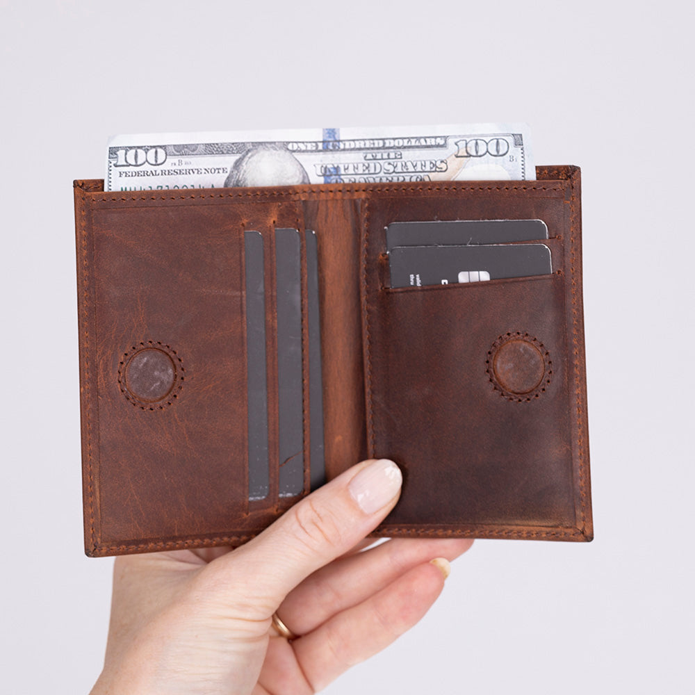 Niagara Leather Men's Wallet Mizuri Leather