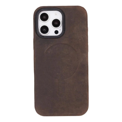 iPhone 16 Pro Max Genuine Leather Slim Case MagSafe – Vento Series Mizuri Leather