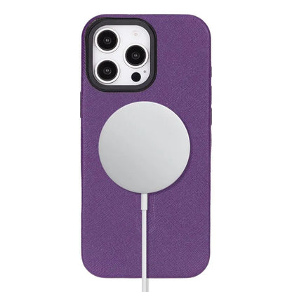 iPhone 16 Pro Max Genuine Leather Slim Case MagSafe – Vento Series Mizuri Leather