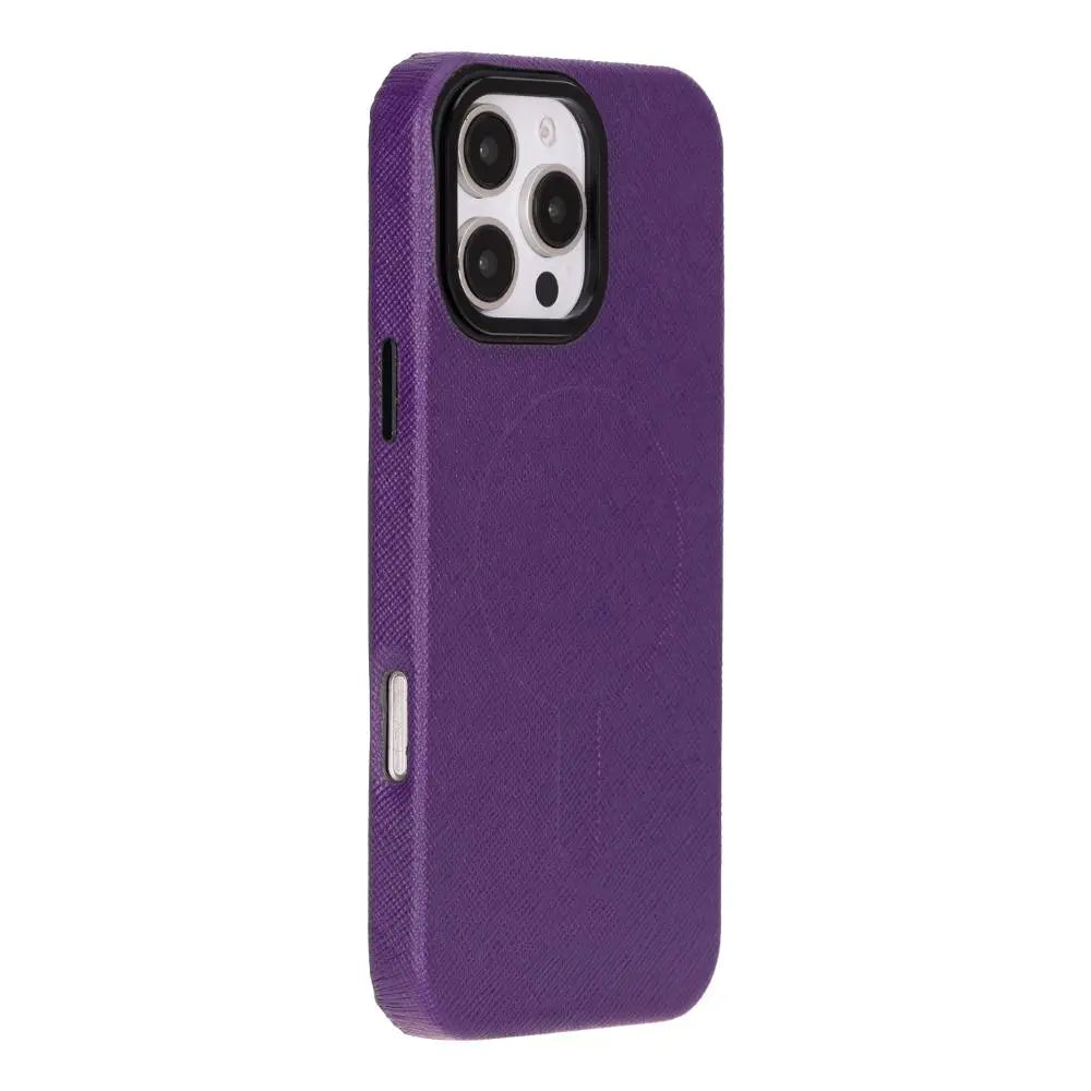iPhone 16 Pro Genuine Leather Slim Case MagSafe – Vento Series Mizuri Leather