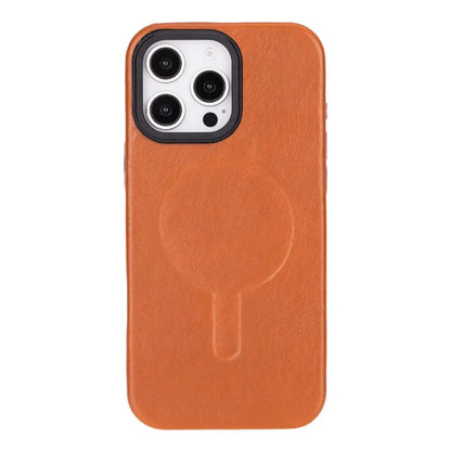 iPhone 16 Pro Genuine Leather Slim Case MagSafe – Vento Series Mizuri Leather