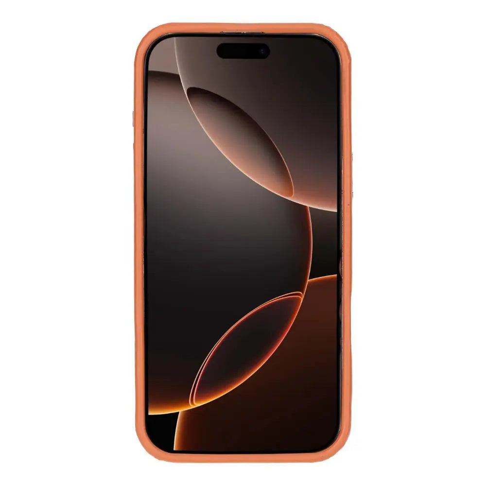 iPhone 16 Pro Max Genuine Leather Slim Case MagSafe – Vento Series Mizuri Leather
