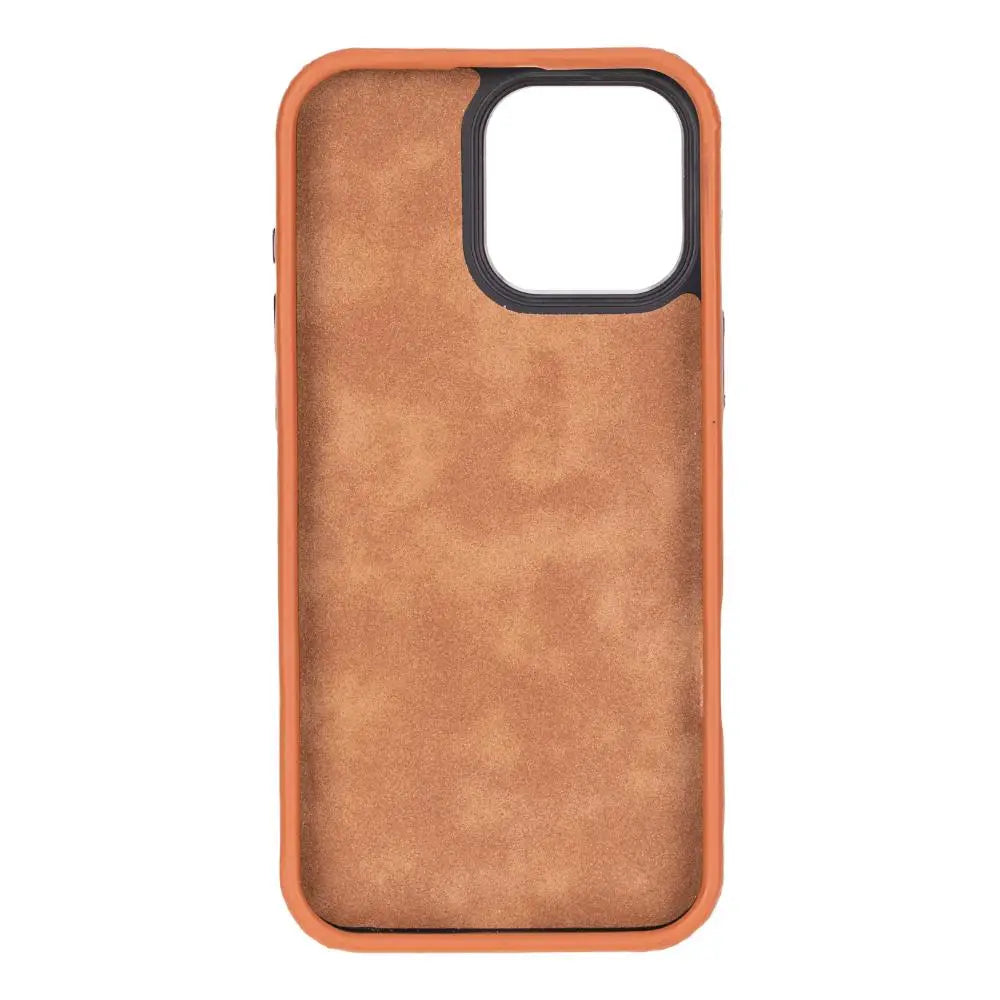iPhone 16 Pro Max Genuine Leather Slim Case MagSafe – Vento Series Mizuri Leather