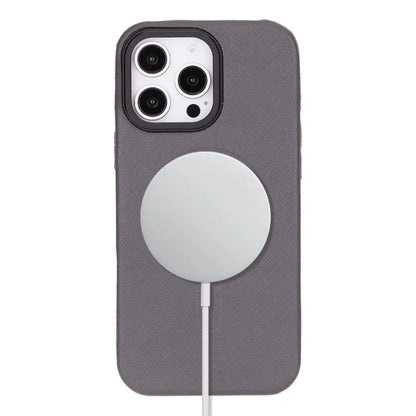 iPhone 16 Pro Max Genuine Leather Slim Case MagSafe – Vento Series Mizuri Leather