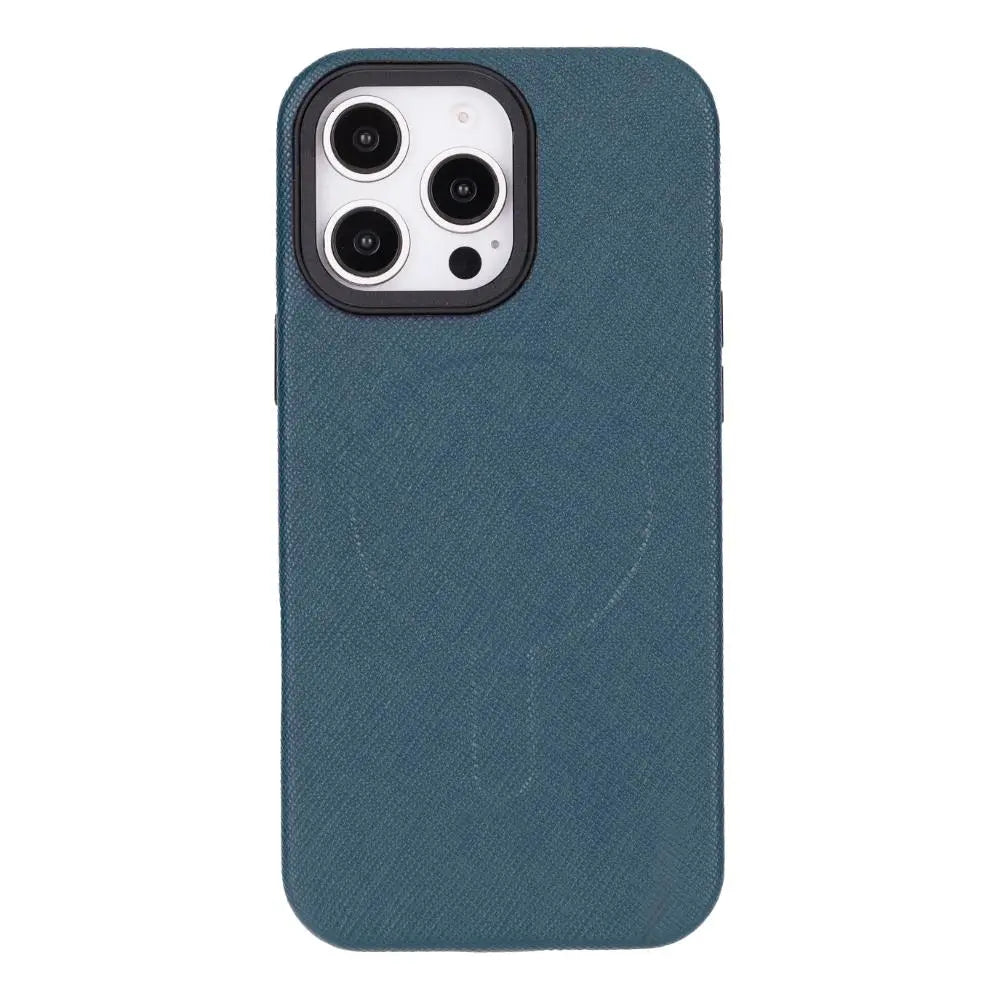 iPhone 16 Pro Genuine Leather Slim Case MagSafe – Vento Series Mizuri Leather