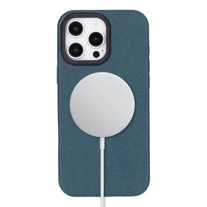 iPhone 16 Pro Max Genuine Leather Slim Case MagSafe – Vento Series Mizuri Leather